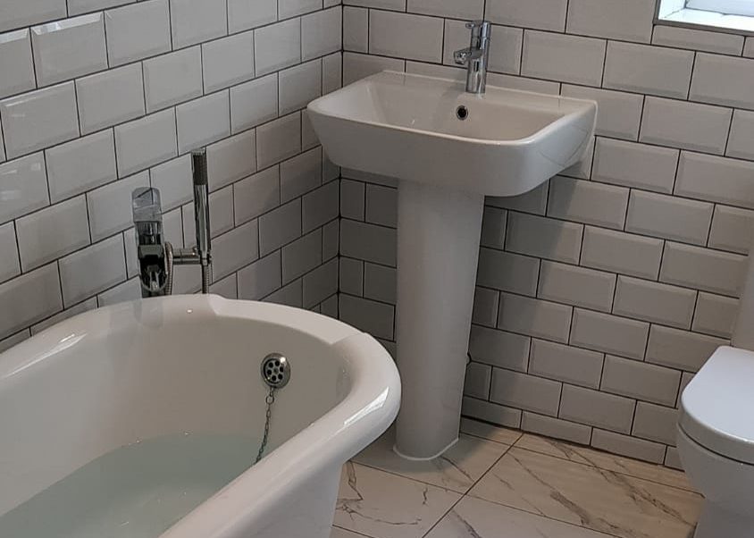 White Bathroom Installation Services in Huddersfield